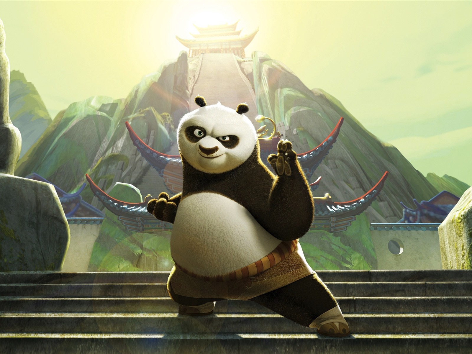 Kung Fu Panda 3, HD film tapety na plochu #13 - 1600x1200
