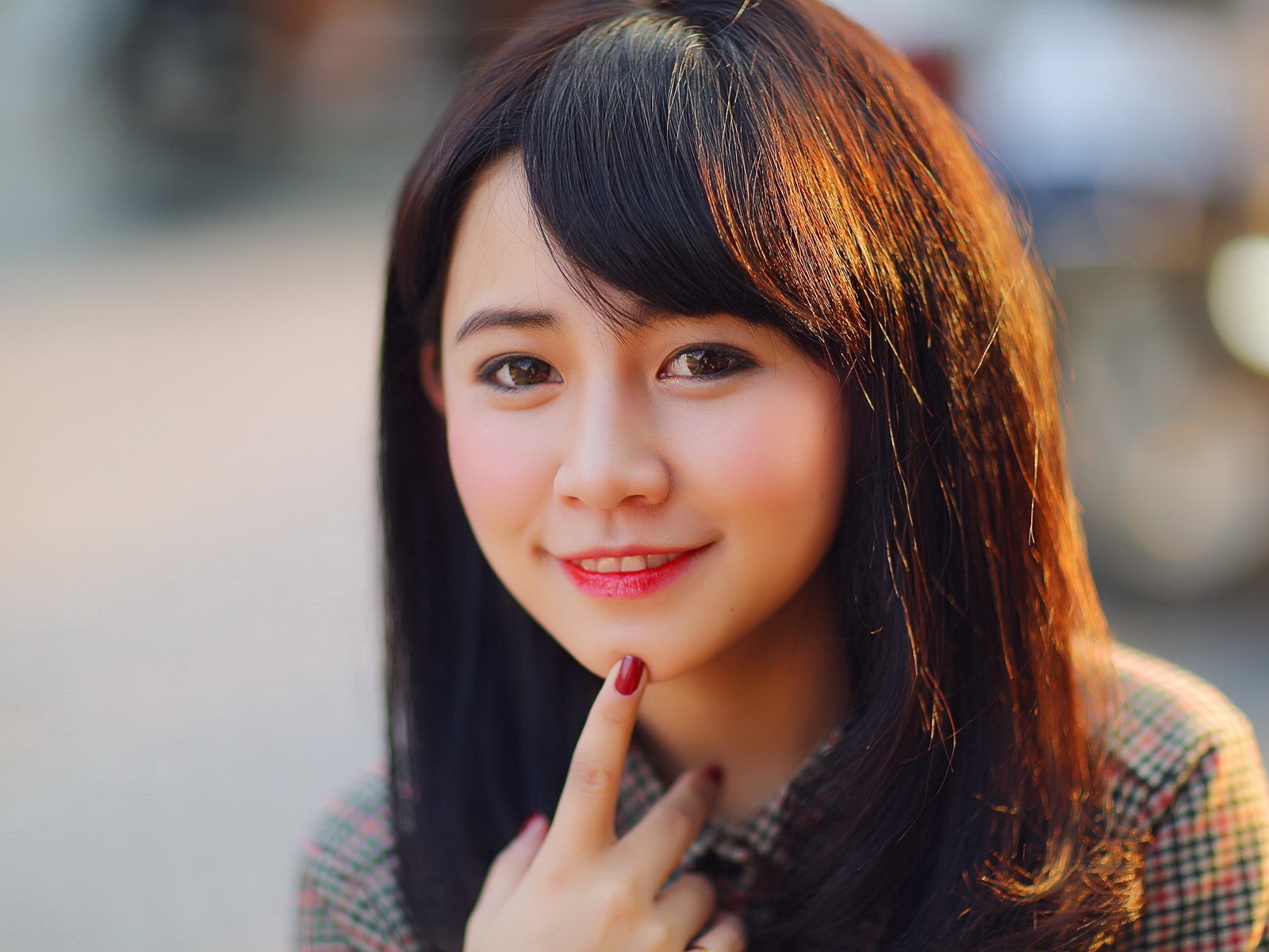 清純可愛年輕的亞洲女孩 高清壁紙合集(一) #1 - 1600x1200