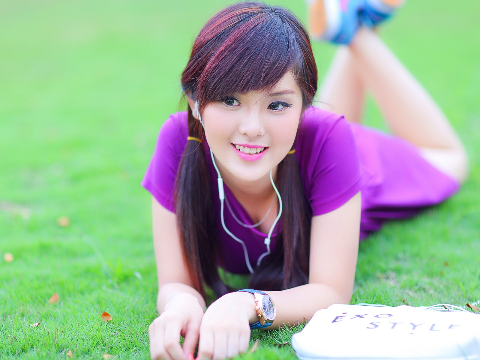 清純可愛年輕的亞洲女孩 高清壁紙合集(三) #19 - 1600x1200
