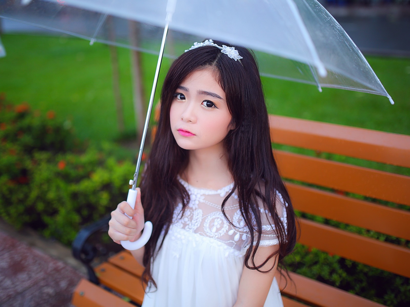 清純可愛年輕的亞洲女孩 高清壁紙合集(三) #20 - 1600x1200
