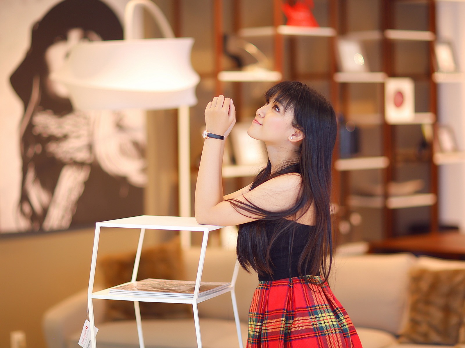 清纯可爱年轻的亚洲女孩 高清壁纸合集(三)38 - 1600x1200