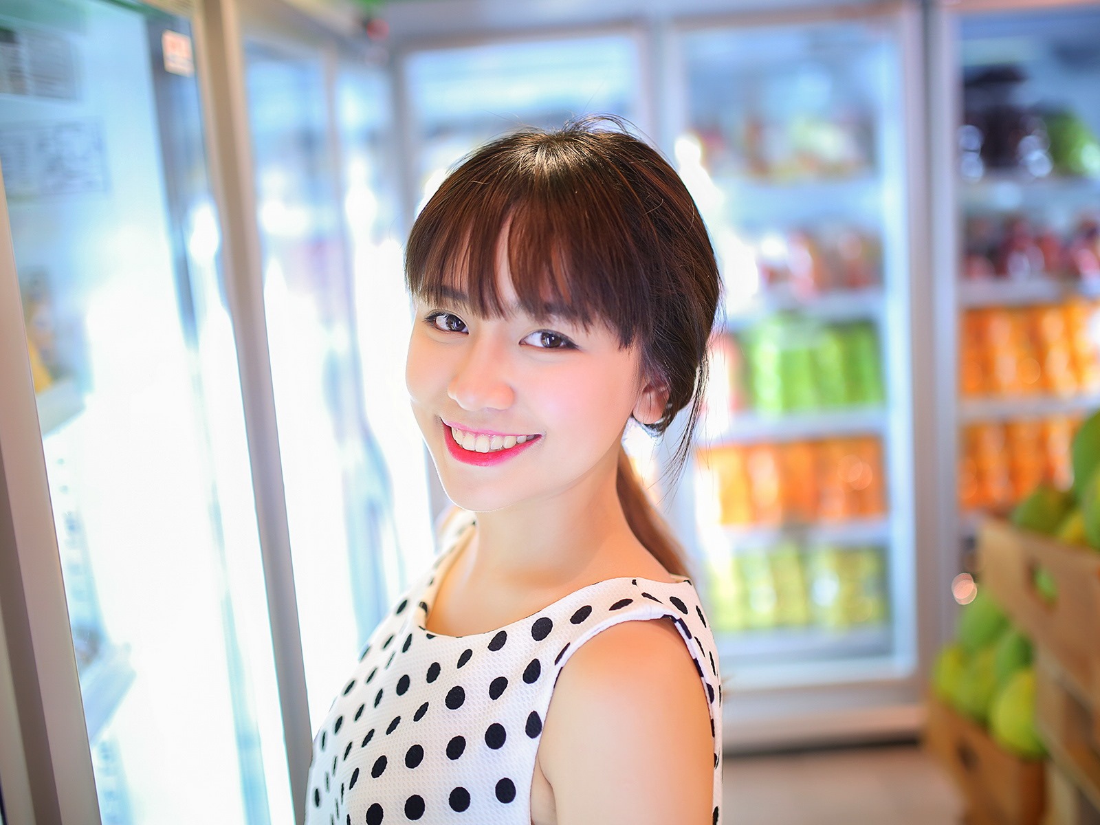 Pure and lovely young Asian girl HD wallpapers collection (4) #17 - 1600x1200