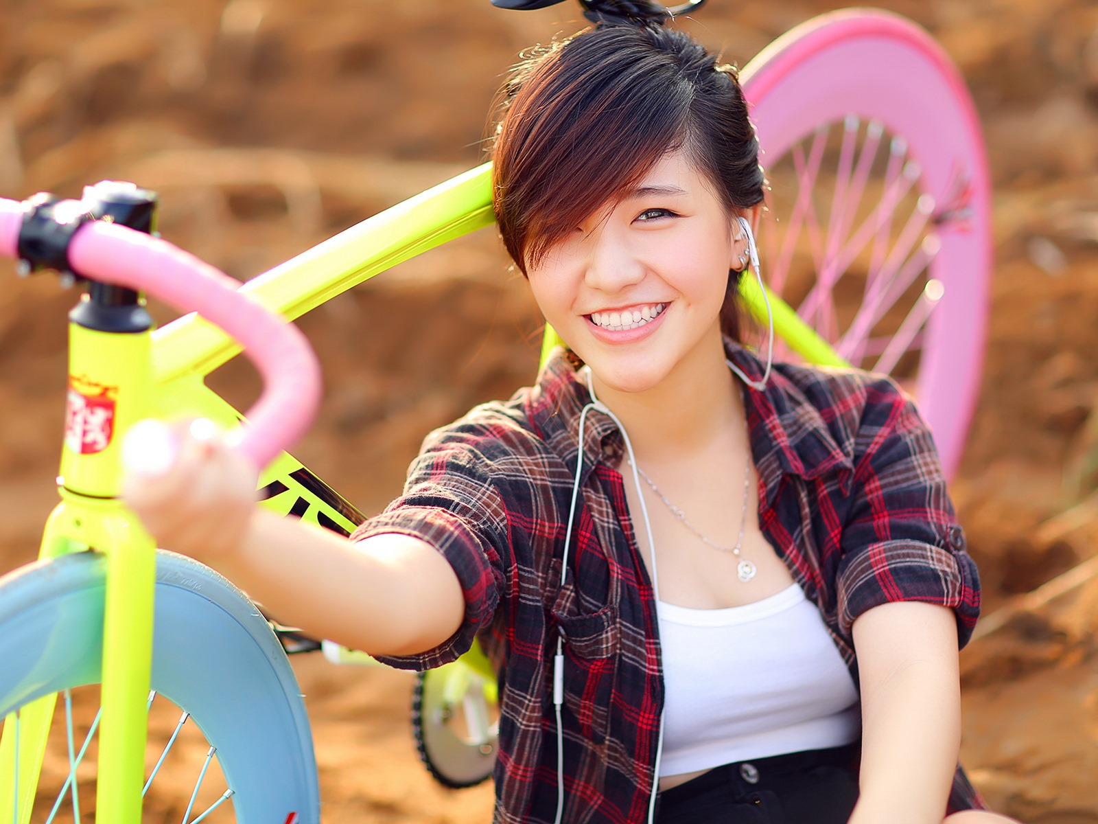 Pure and lovely young Asian girl HD wallpapers collection (4) #30 - 1600x1200