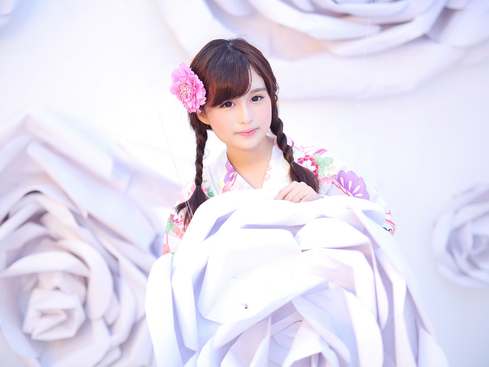 清純可愛年輕的亞洲女孩 高清壁紙合集(五) #8 - 1600x1200