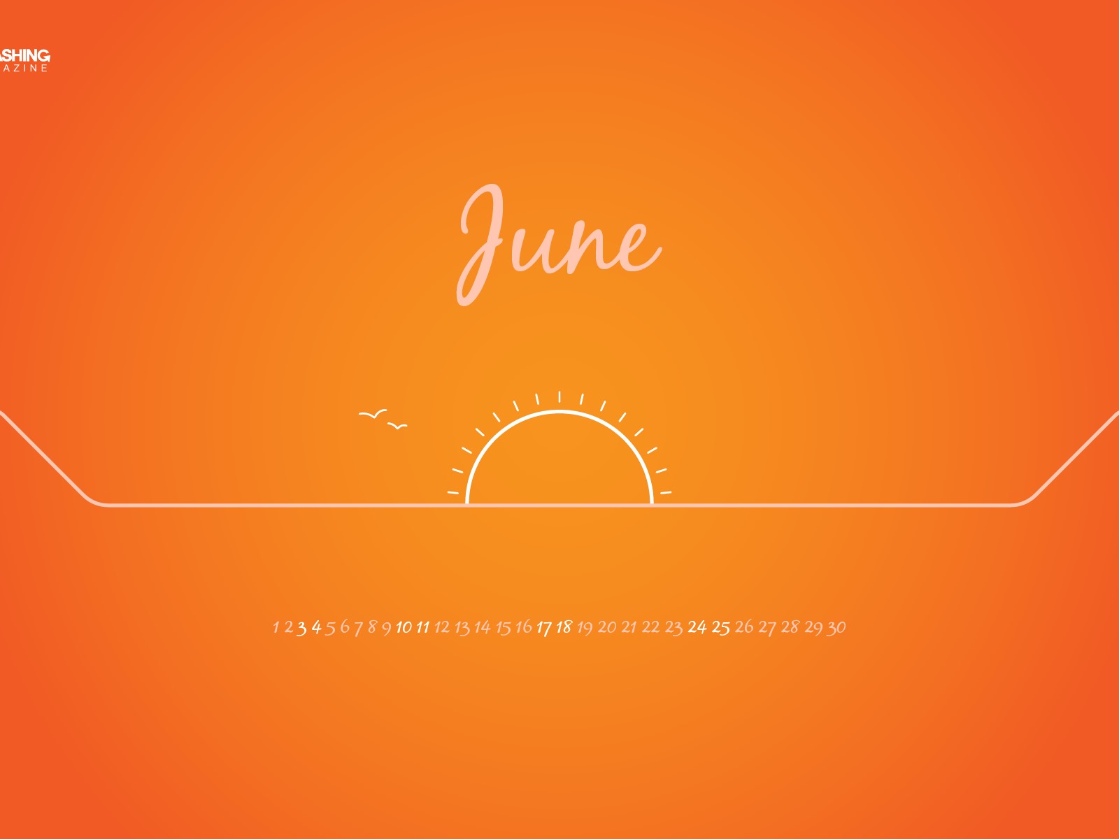 June 2017 calendar wallpaper #15 - 1600x1200