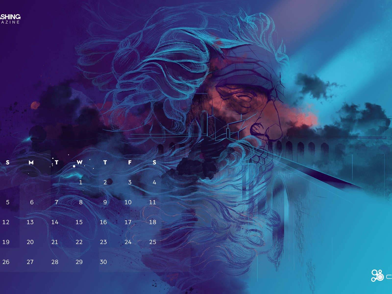 November 2017 calendar wallpaper #25 - 1600x1200