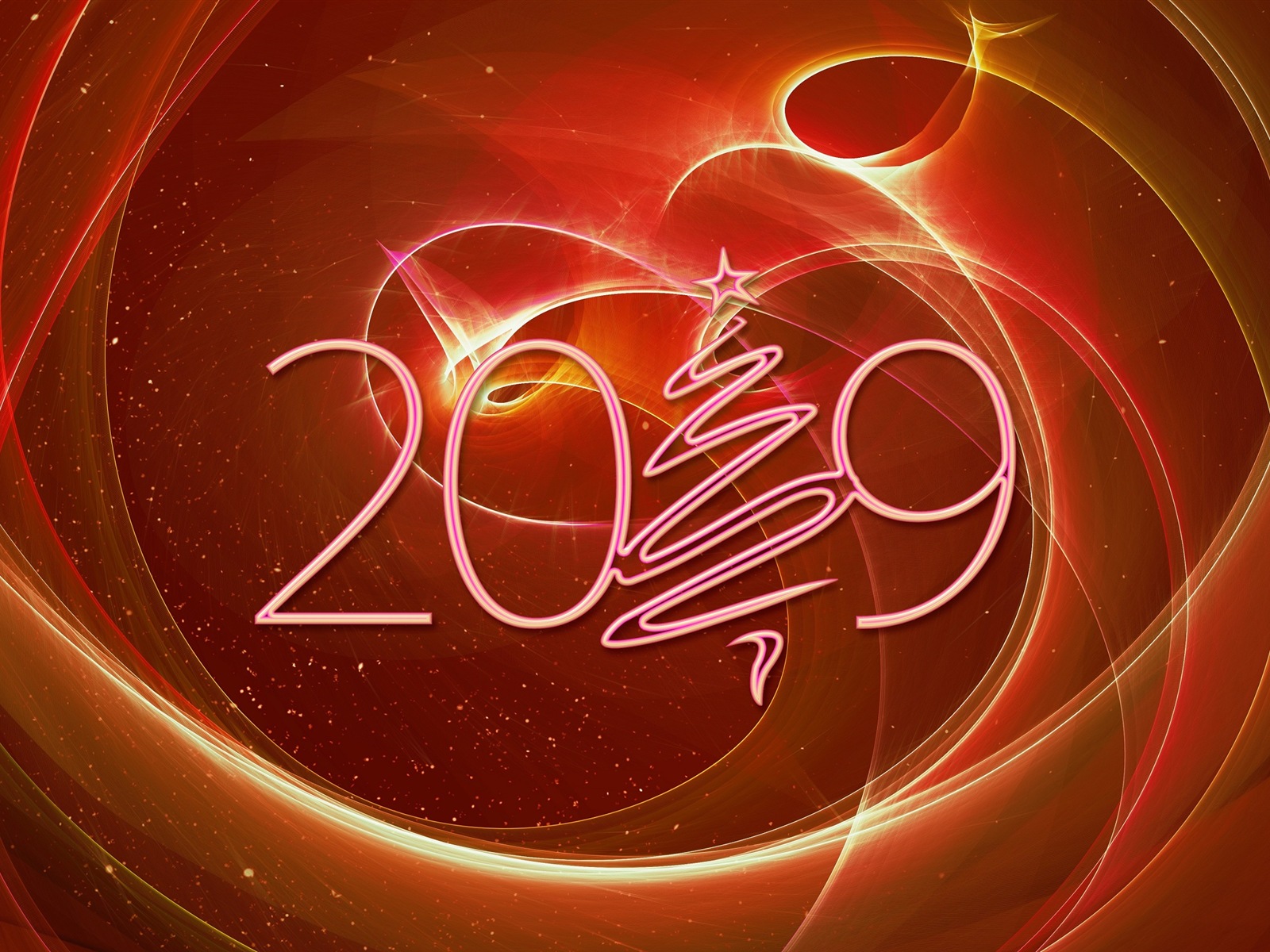 Happy New Year 2019 HD wallpapers #4 - 1600x1200