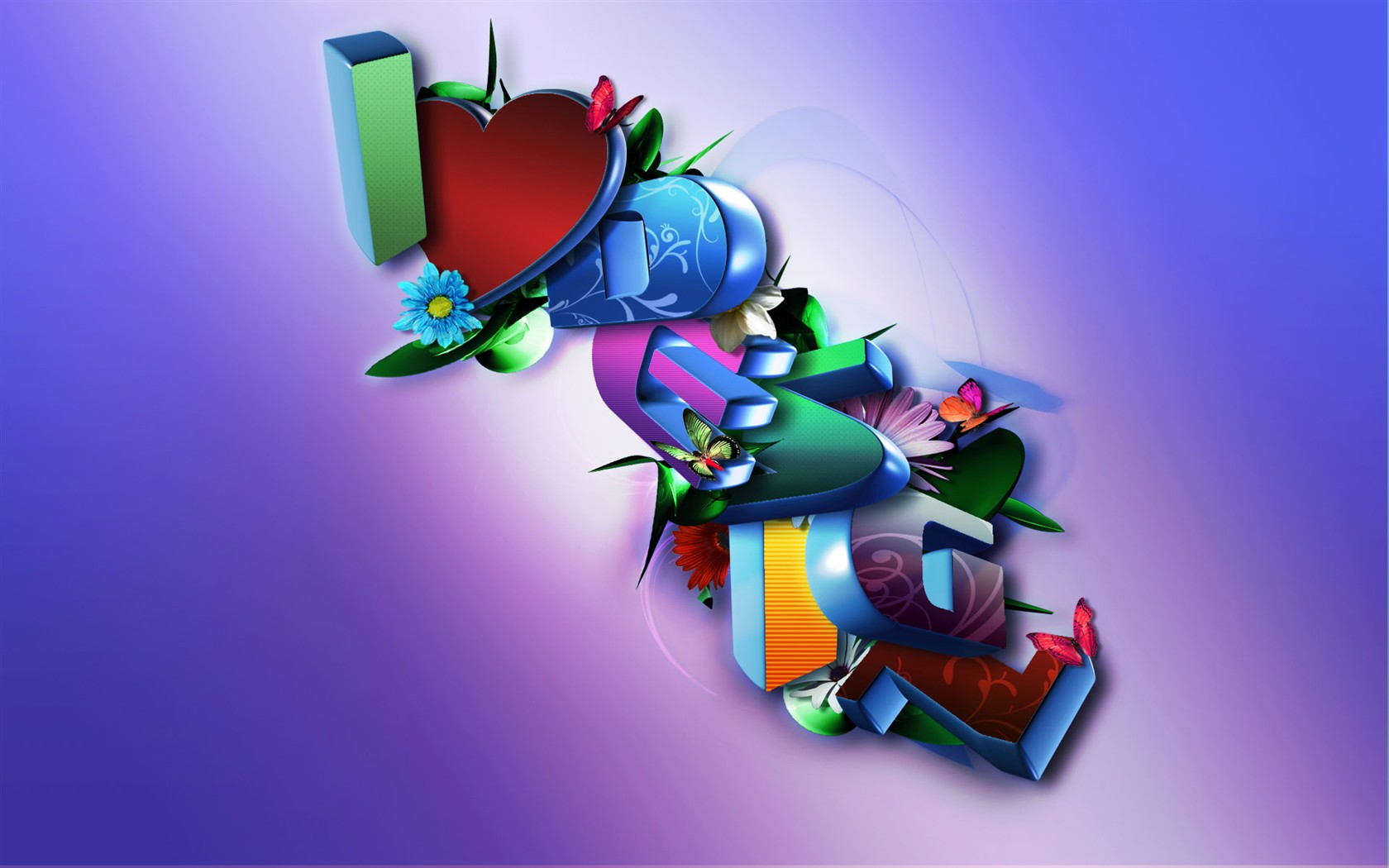 3D Design Wallpaper (2) #3 - 1680x1050