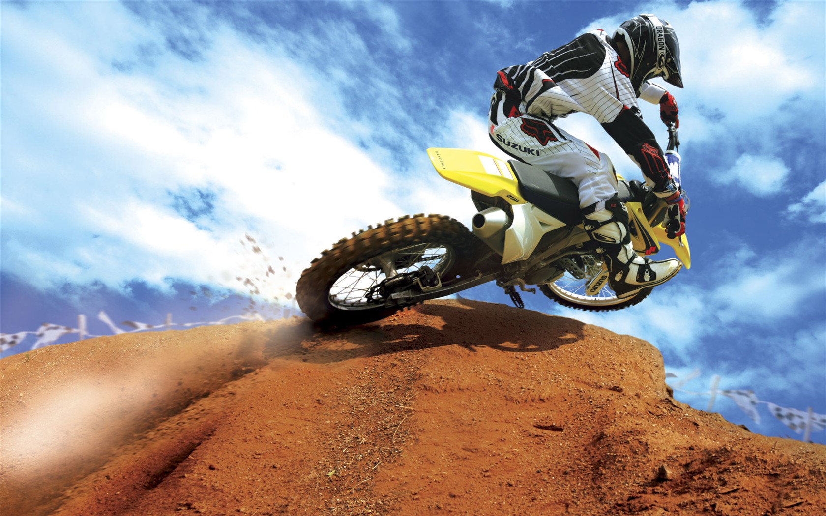Off-road motocykly HD Wallpaper (1) #2 - 1680x1050