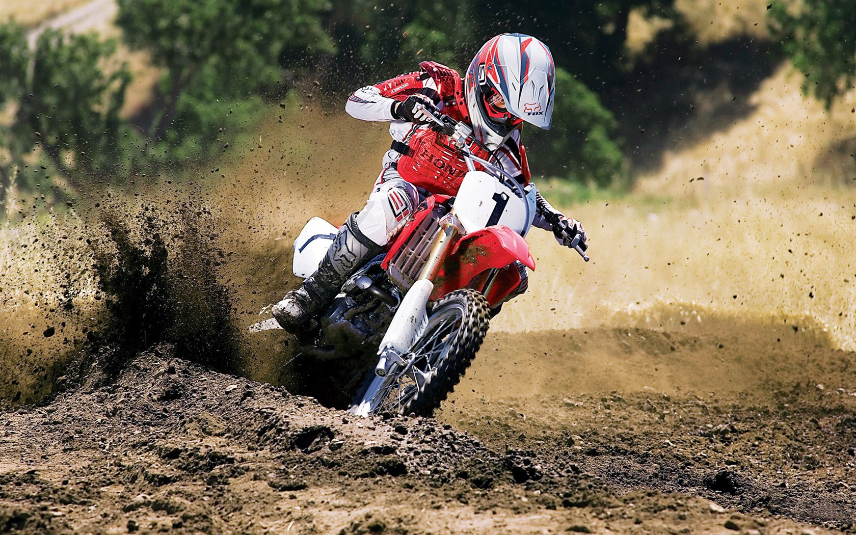 Off-road motocykly HD Wallpaper (1) #38 - 1680x1050