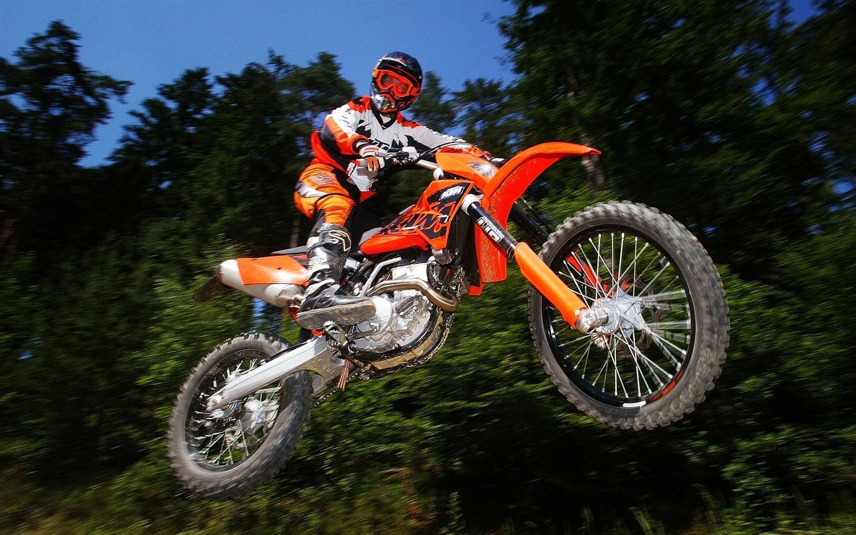 Off-road motocykly HD Wallpaper (2) #7 - 1680x1050