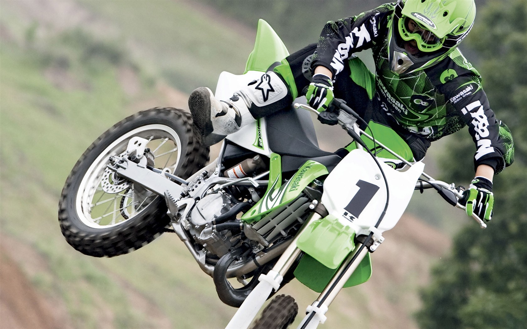 Off-road motocykly HD Wallpaper (2) #26 - 1680x1050