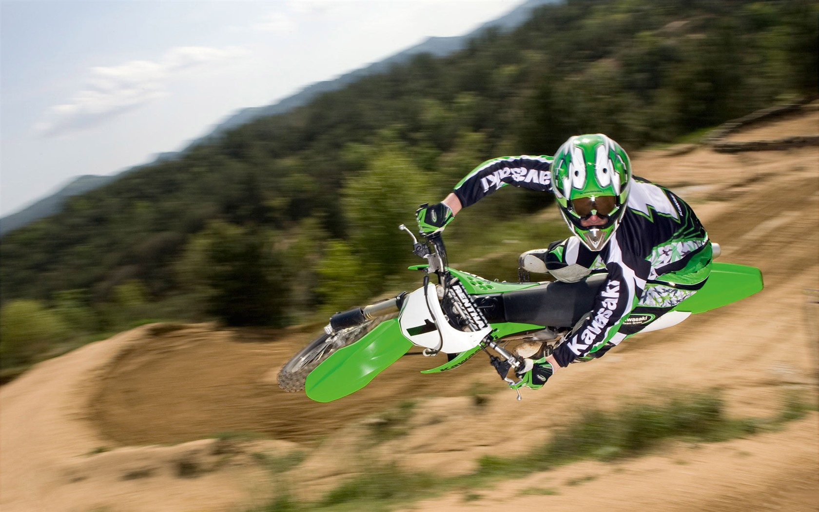 Off-road Motorcycle HD Wallpaper (2) #35 - 1680x1050