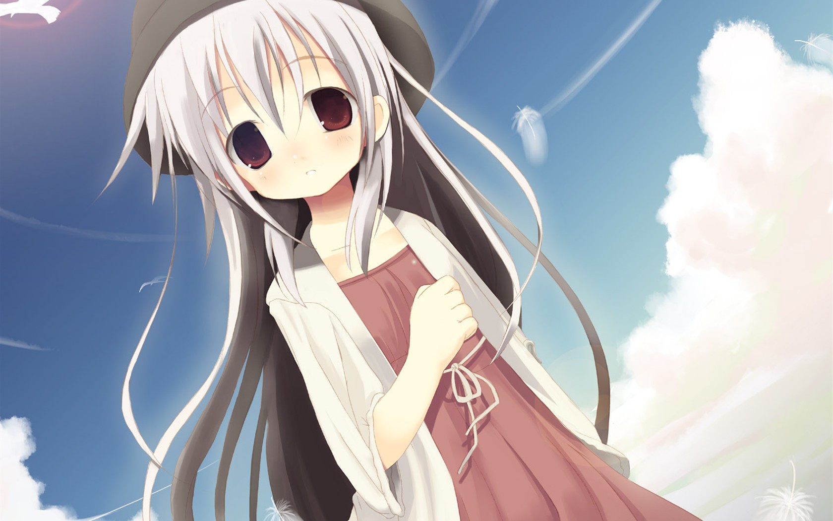 Meimei beautiful wallpaper animation cartoon #8 - 1680x1050