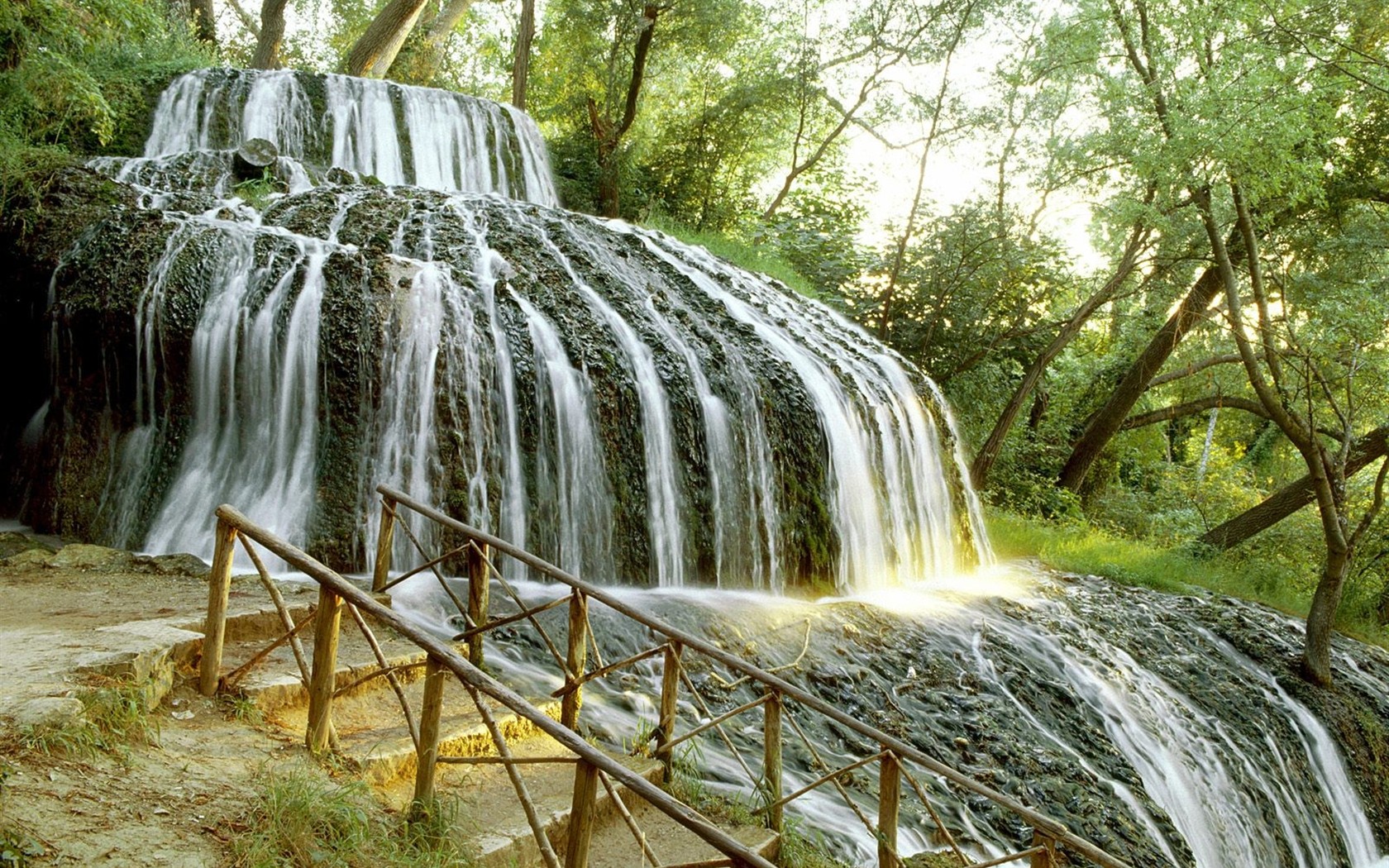 Falls Lesní HD Wallpaper #7 - 1680x1050