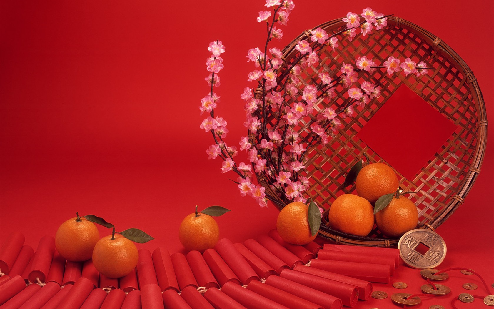 中國風之紅色喜慶壁紙 #40 - 1680x1050