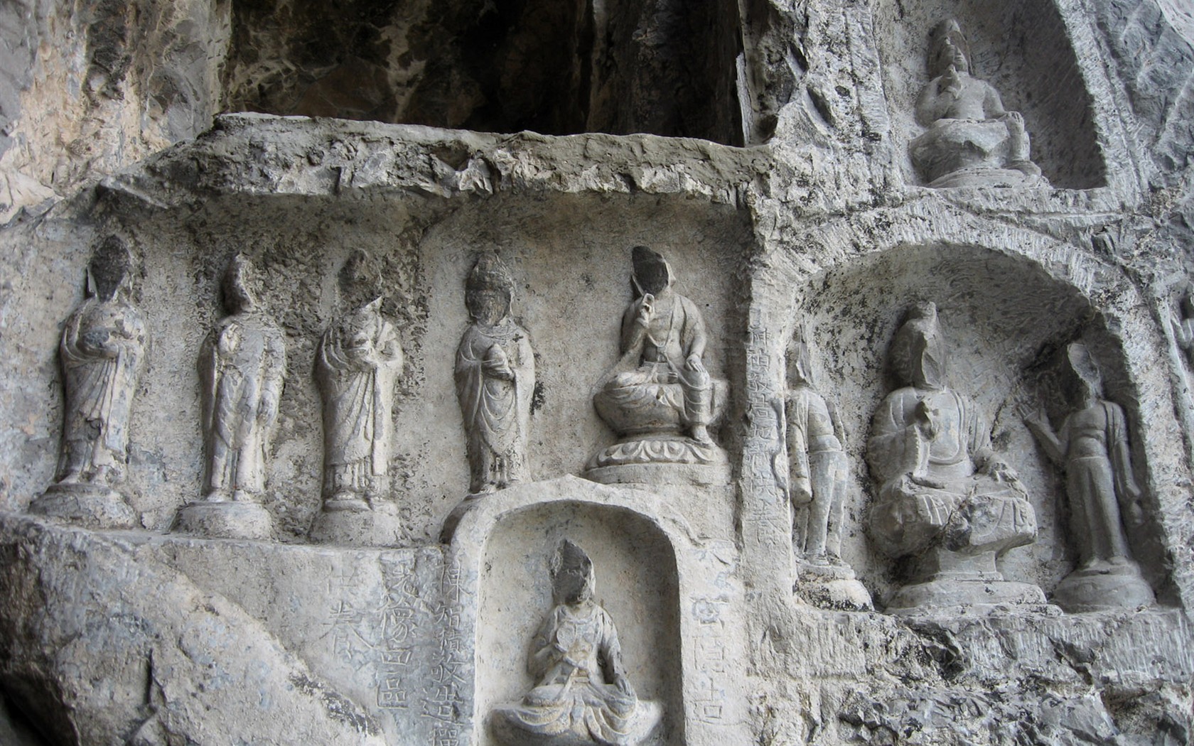 Luoyang, Wallpaper Longmen Grotten #25 - 1680x1050