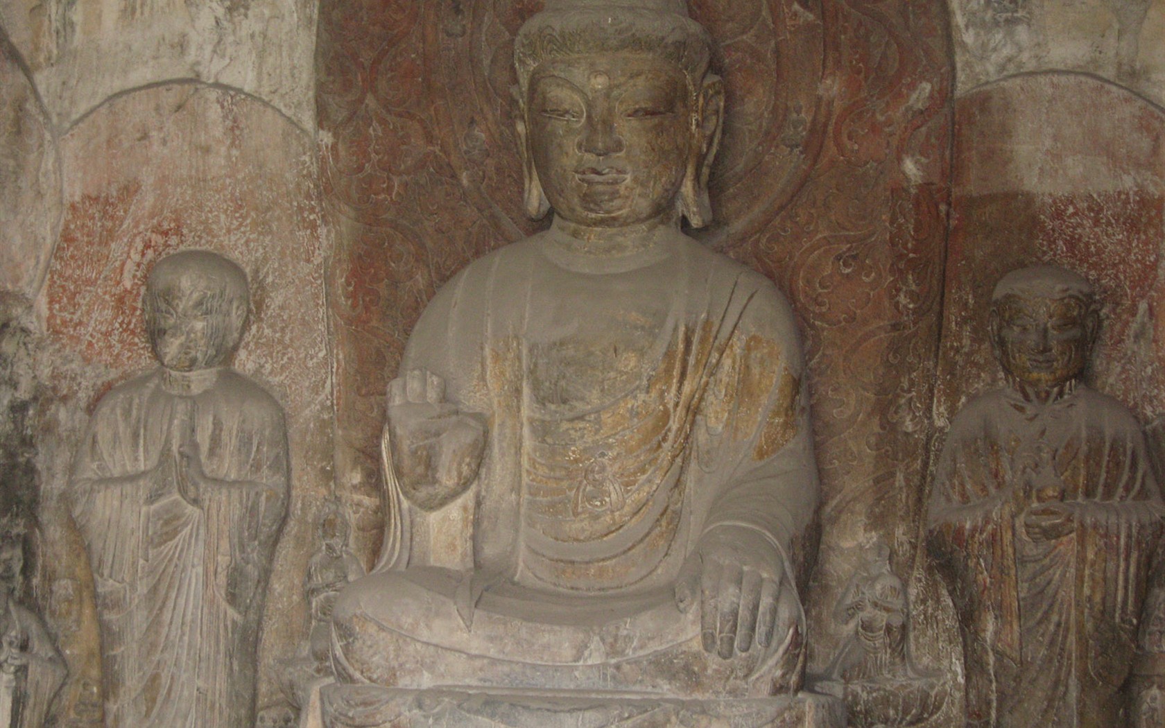 Luoyang, Longmen jeskyně Wallpaper #40 - 1680x1050