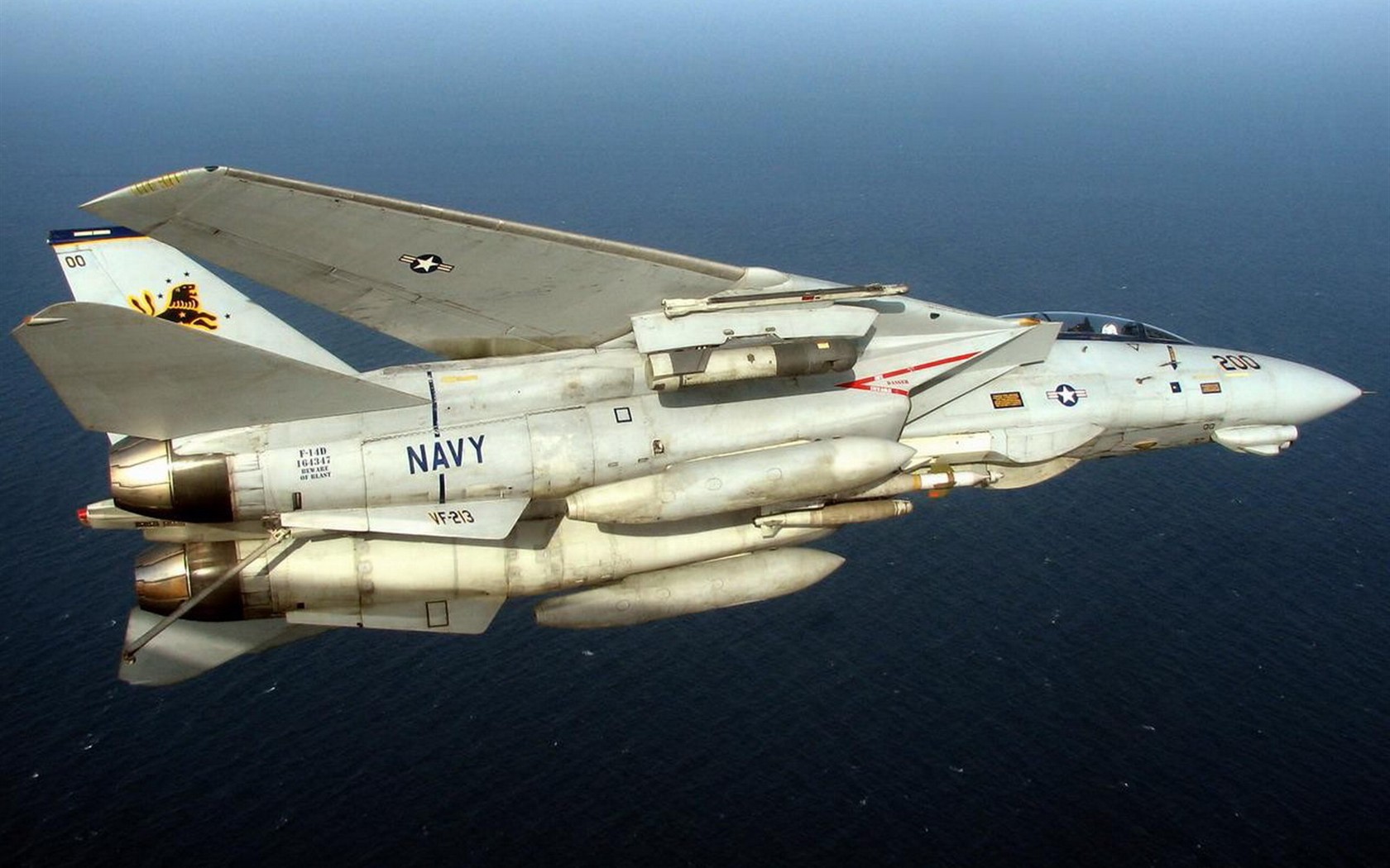 U. S. Navy F14 Tomcat Kämpfer #37 - 1680x1050