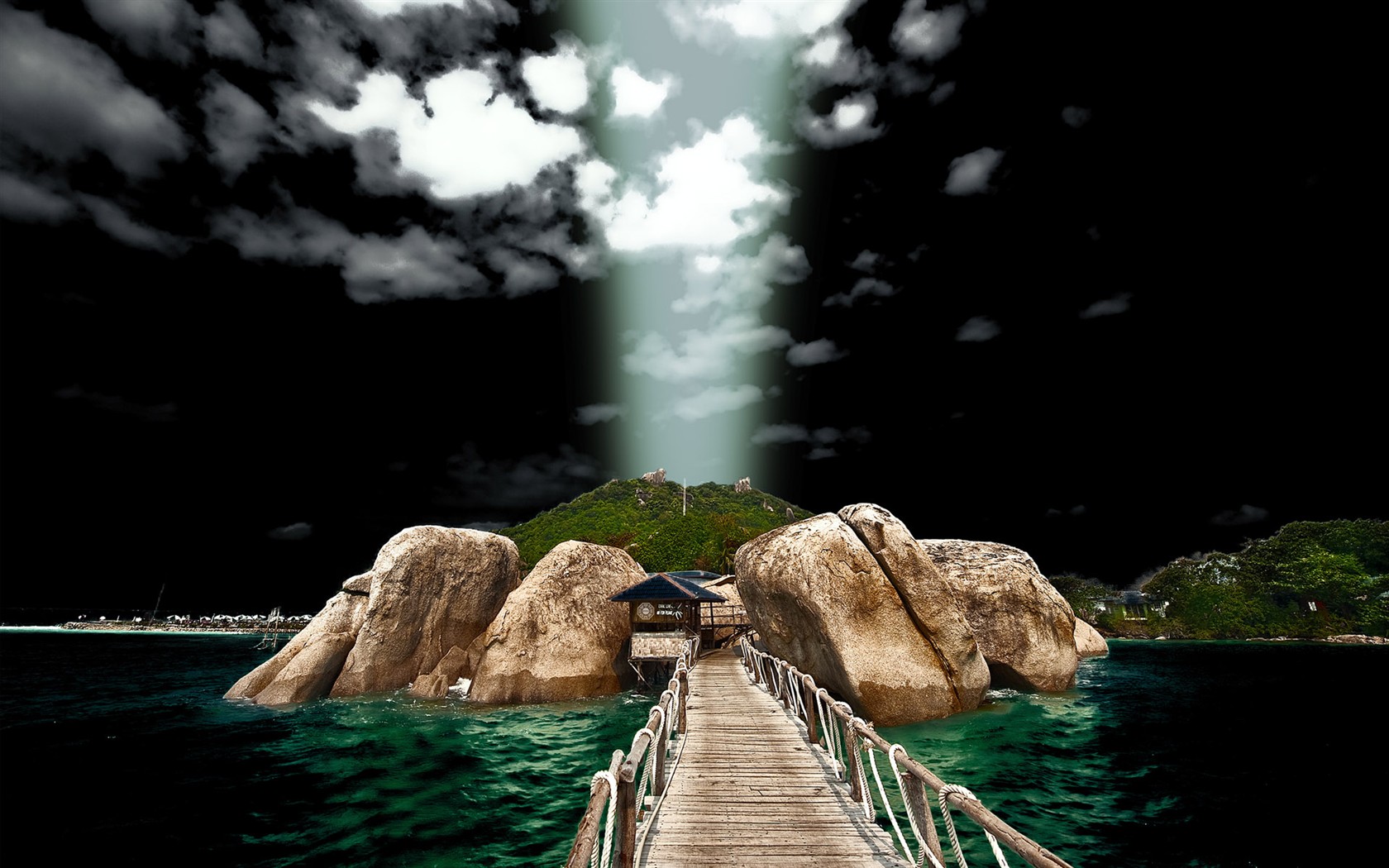 Rendering scenérie HD Tapety na plochu #23 - 1680x1050