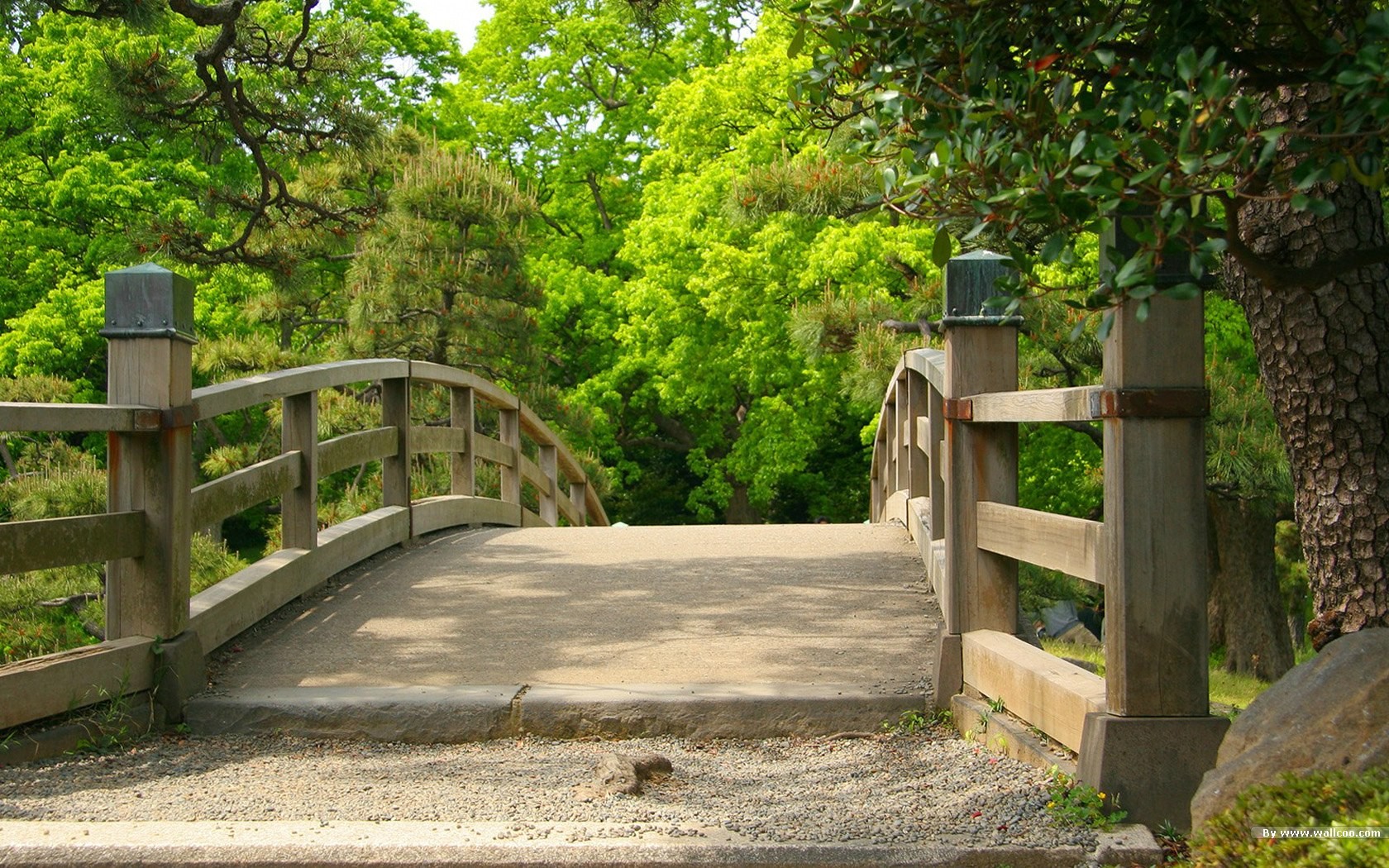 寧靜庭園 公園美景壁紙 #33 - 1680x1050