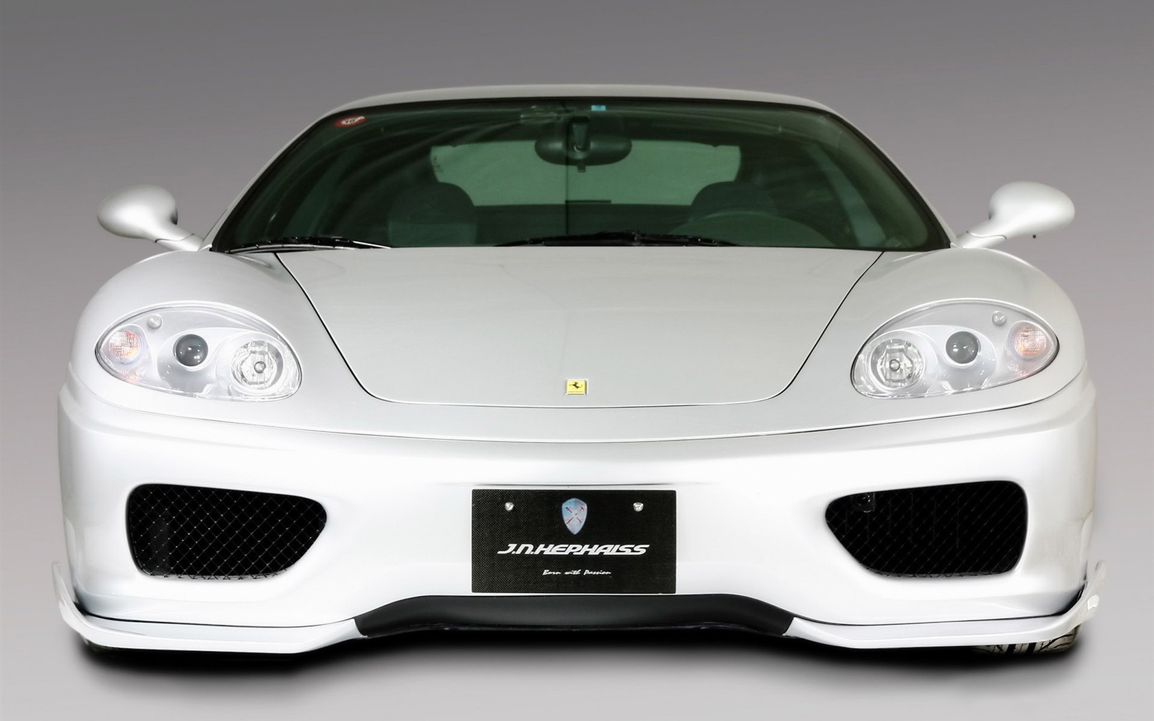 Ferrari F430 Skull White Fonds d'écran #6 - 1680x1050