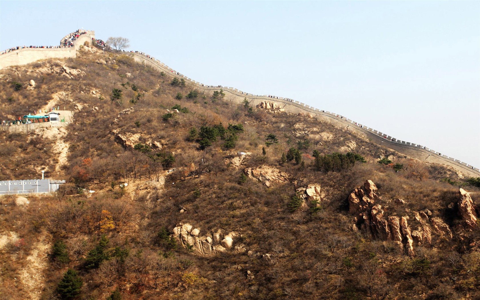 Peking Tour - Badaling Velká čínská zeď (GGC práce) #7 - 1680x1050