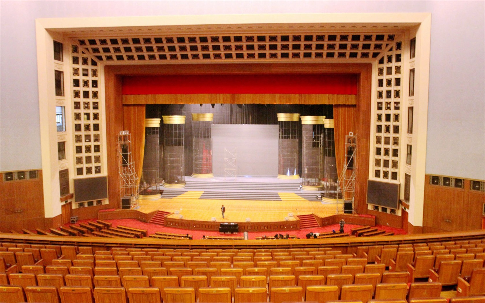 Beijing Tour - Grande Salle (œuvres GGC) #13 - 1680x1050