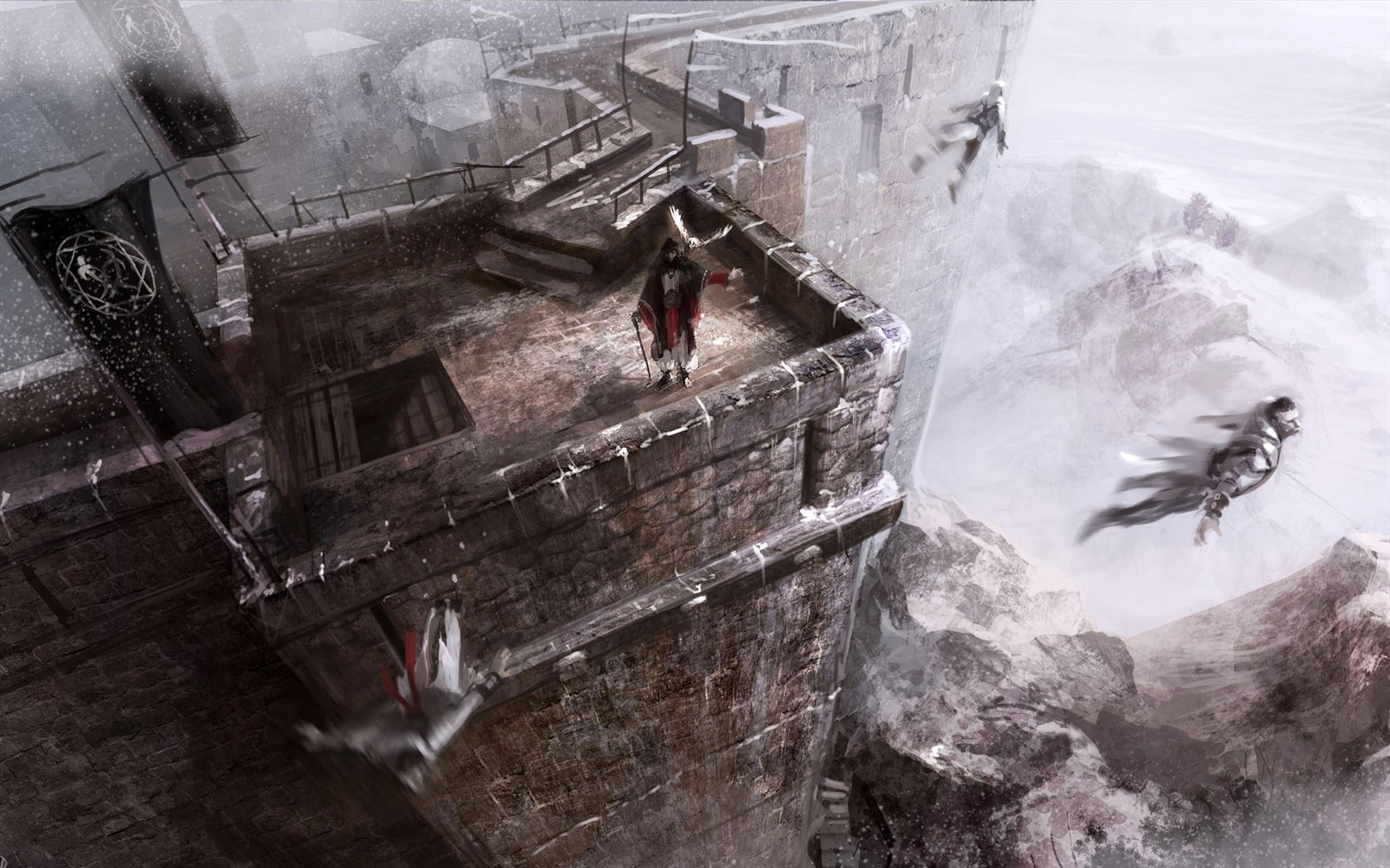 Assassin Creed HD hra wallpaper #4 - 1680x1050