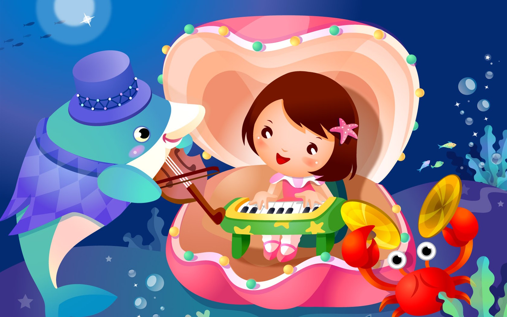 Childhood Dreams alba kreslené tapety #5 - 1680x1050