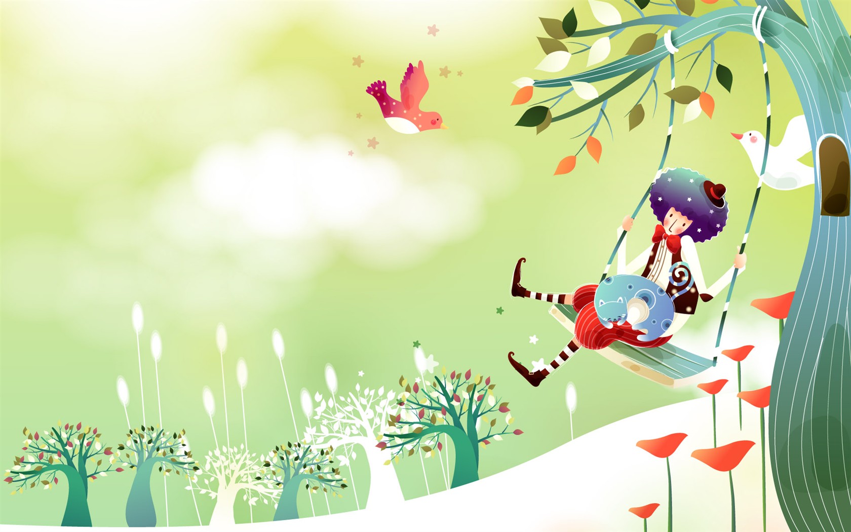 Fairy Tale Dreams Cartoon Wallpapers #2 - 1680x1050