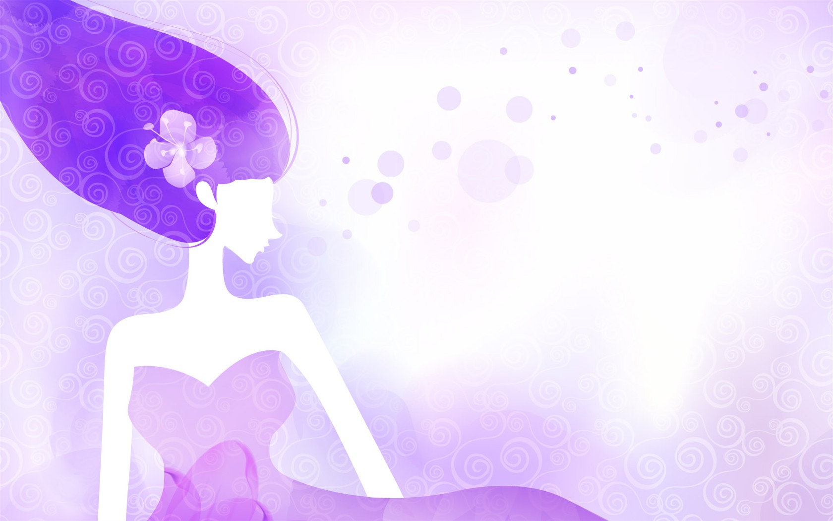 Vector Woman wallpaper #14 - 1680x1050