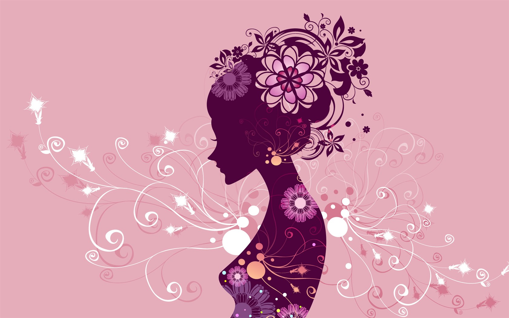 Vector Woman Tapete #33 - 1680x1050