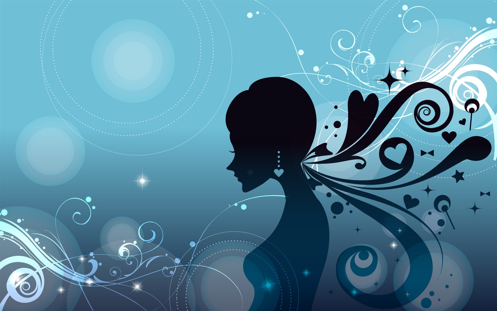 Vector Woman Tapete #36 - 1680x1050