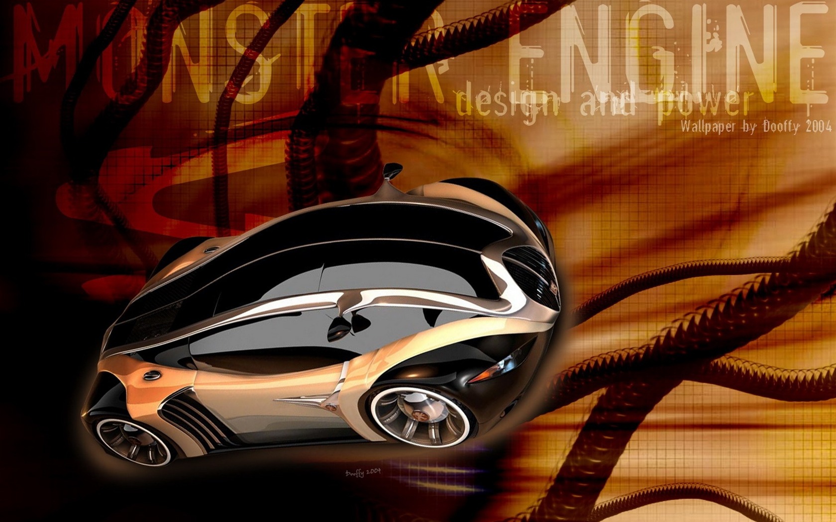 Fire car HD wallpaper #28 - 1680x1050