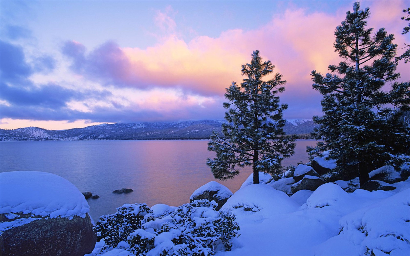 Four Seasons Landscape wallpaper (1) #5 - 1680x1050