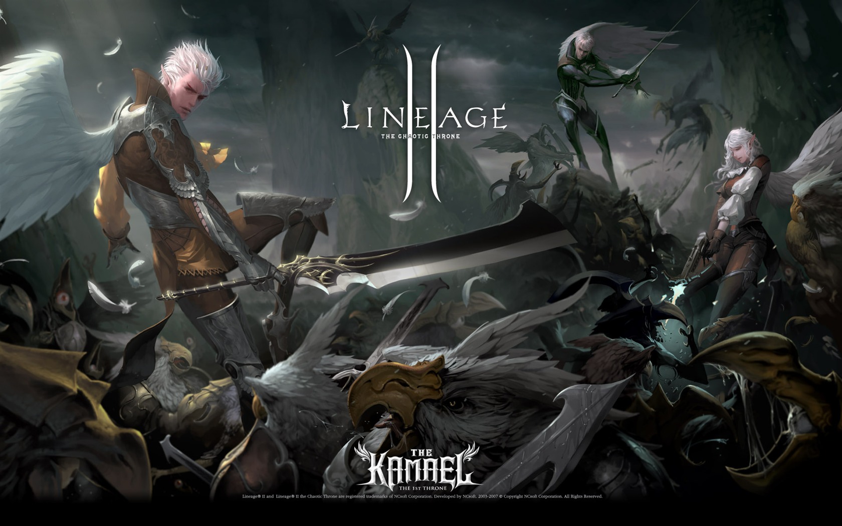 LINEAGE Ⅱ Modellierung HD-Gaming-Wallpaper #6 - 1680x1050