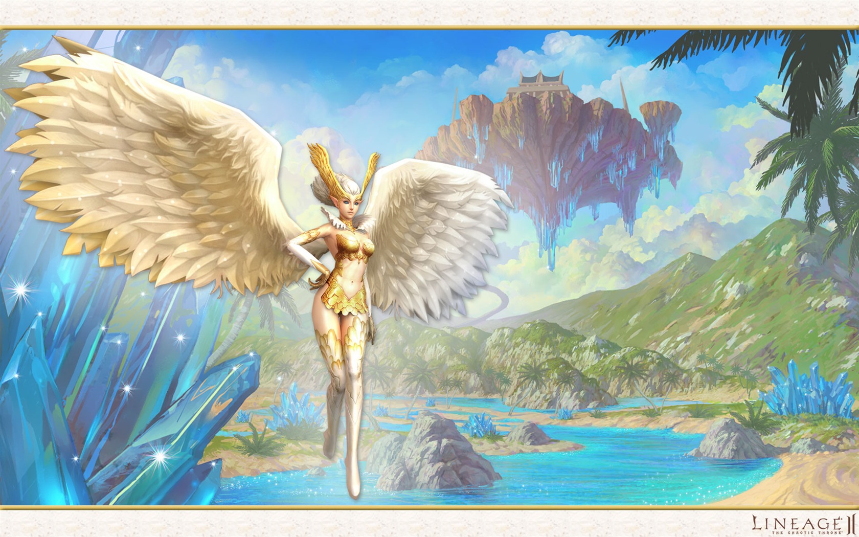 LINEAGE Ⅱ modeling HD gaming wallpapers #7 - 1680x1050