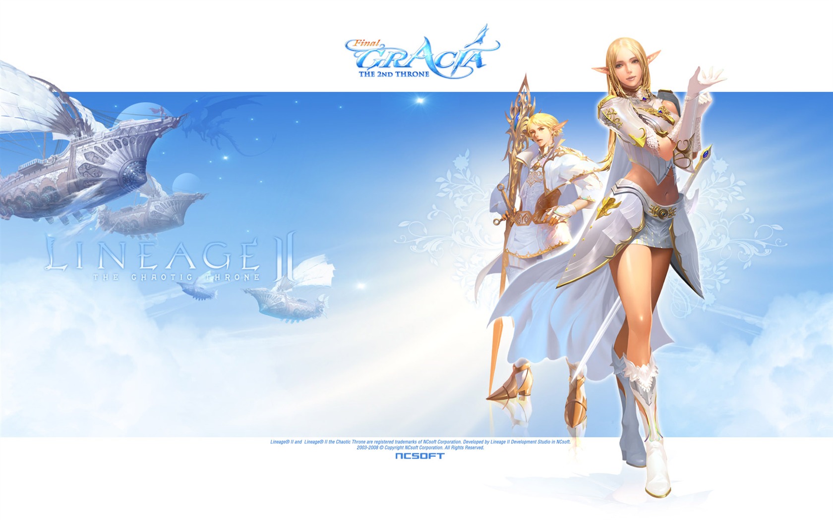 LINEAGE Ⅱ modeling HD gaming wallpapers #13 - 1680x1050