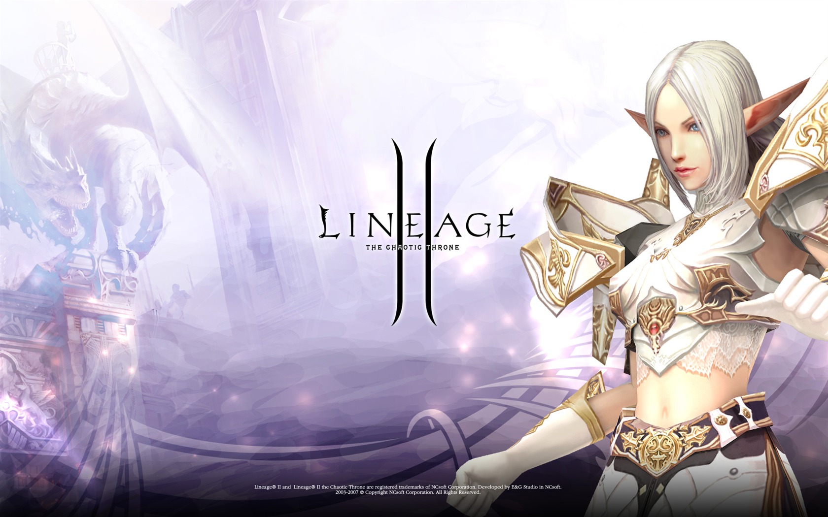 LINEAGE Ⅱ modeling HD gaming wallpapers #16 - 1680x1050
