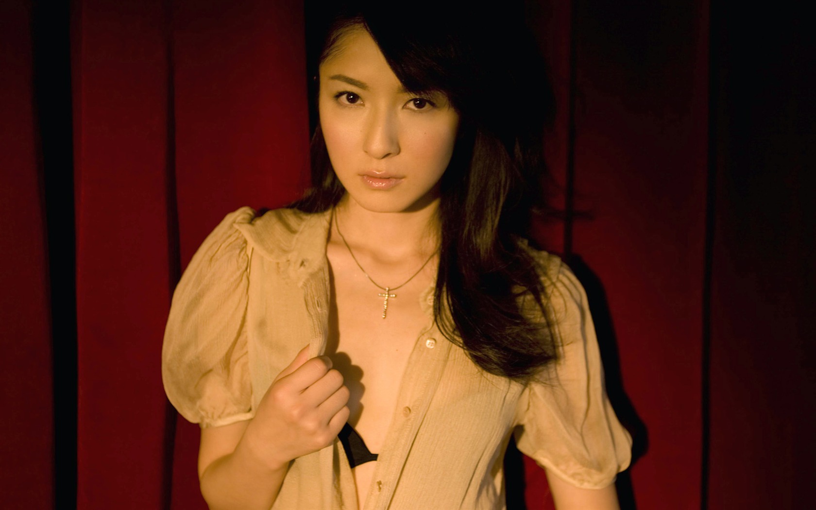 美女松木里菜 壁紙專輯(二) #18 - 1680x1050