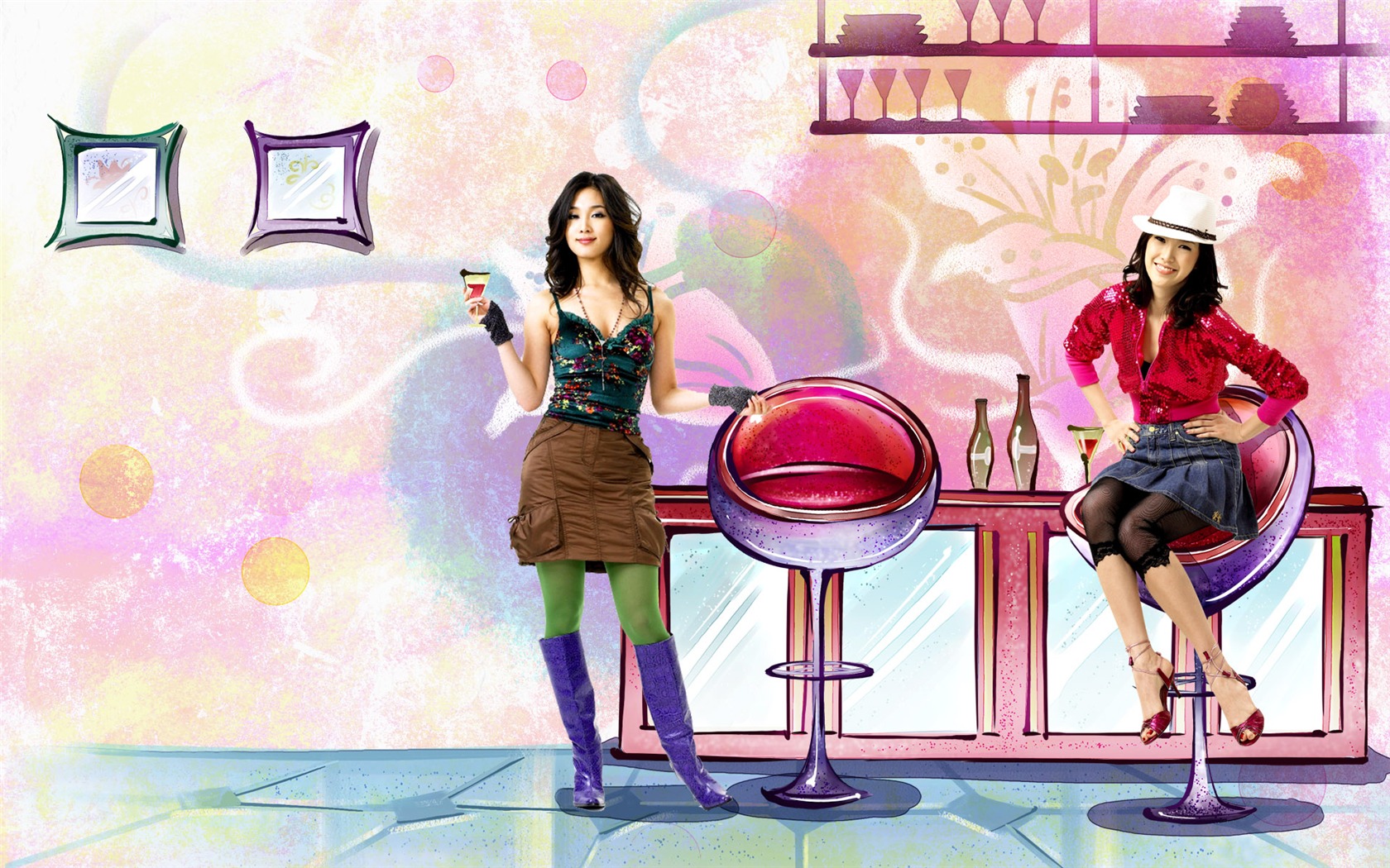 Synthetic characters wallpaper (2) #20 - 1680x1050