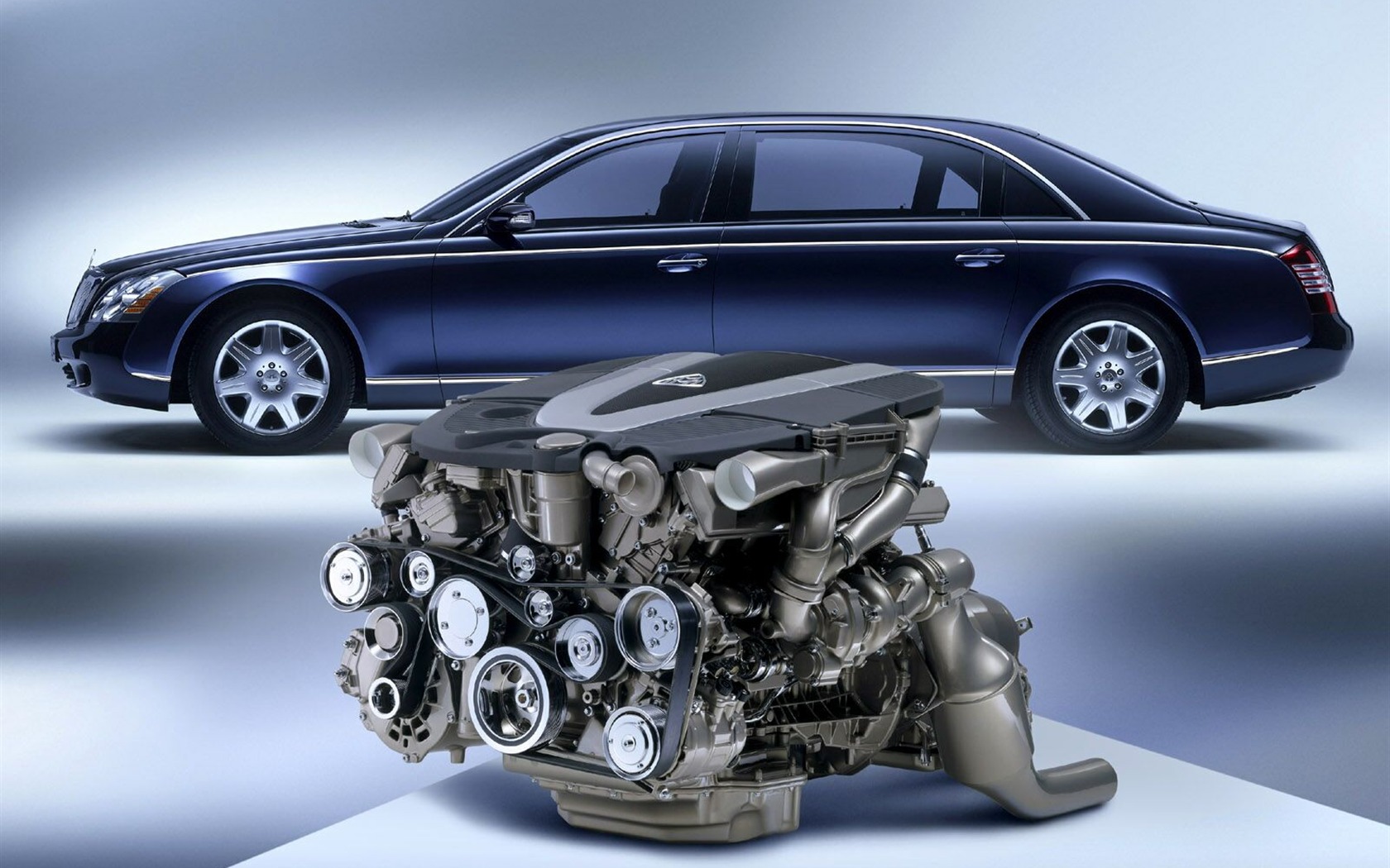 Maybach luxusní vozy wallpaper #29 - 1680x1050