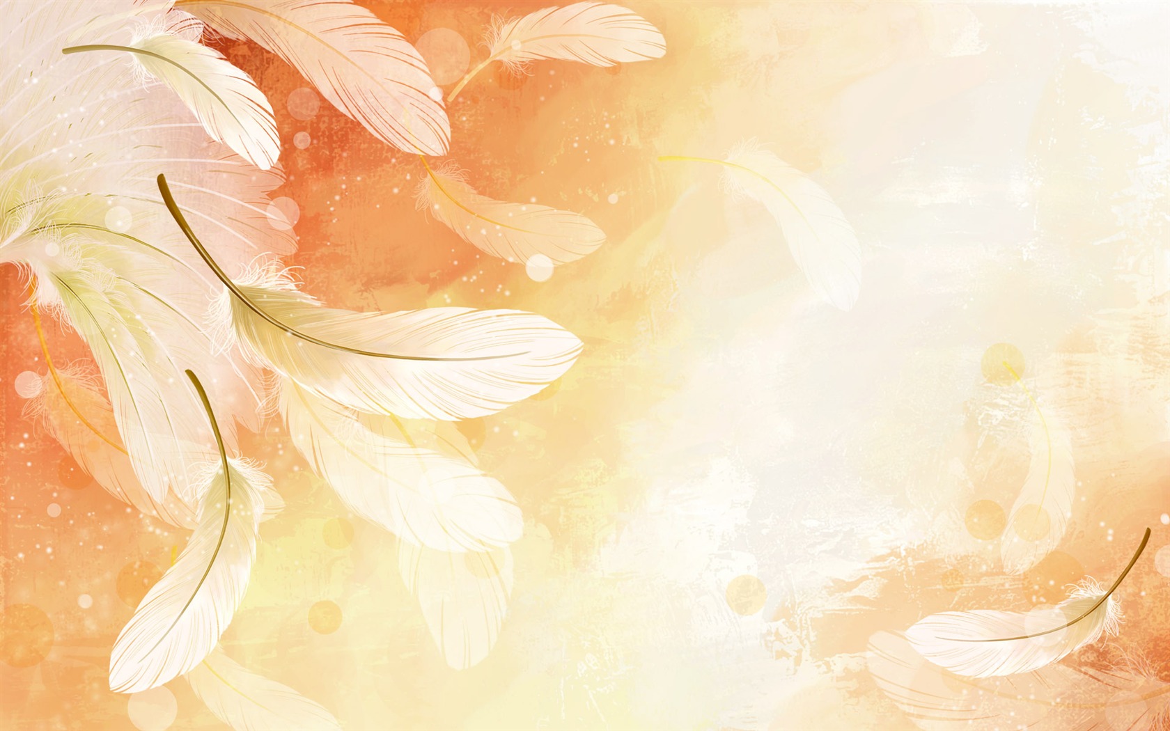 Syntetické Wallpaper barevné květiny #4 - 1680x1050