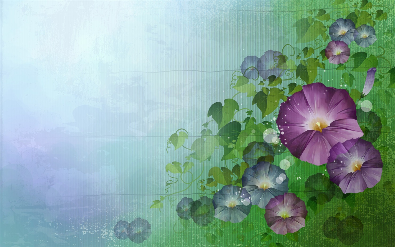 Synthetic Wallpaper Colorful Flower #21 - 1680x1050