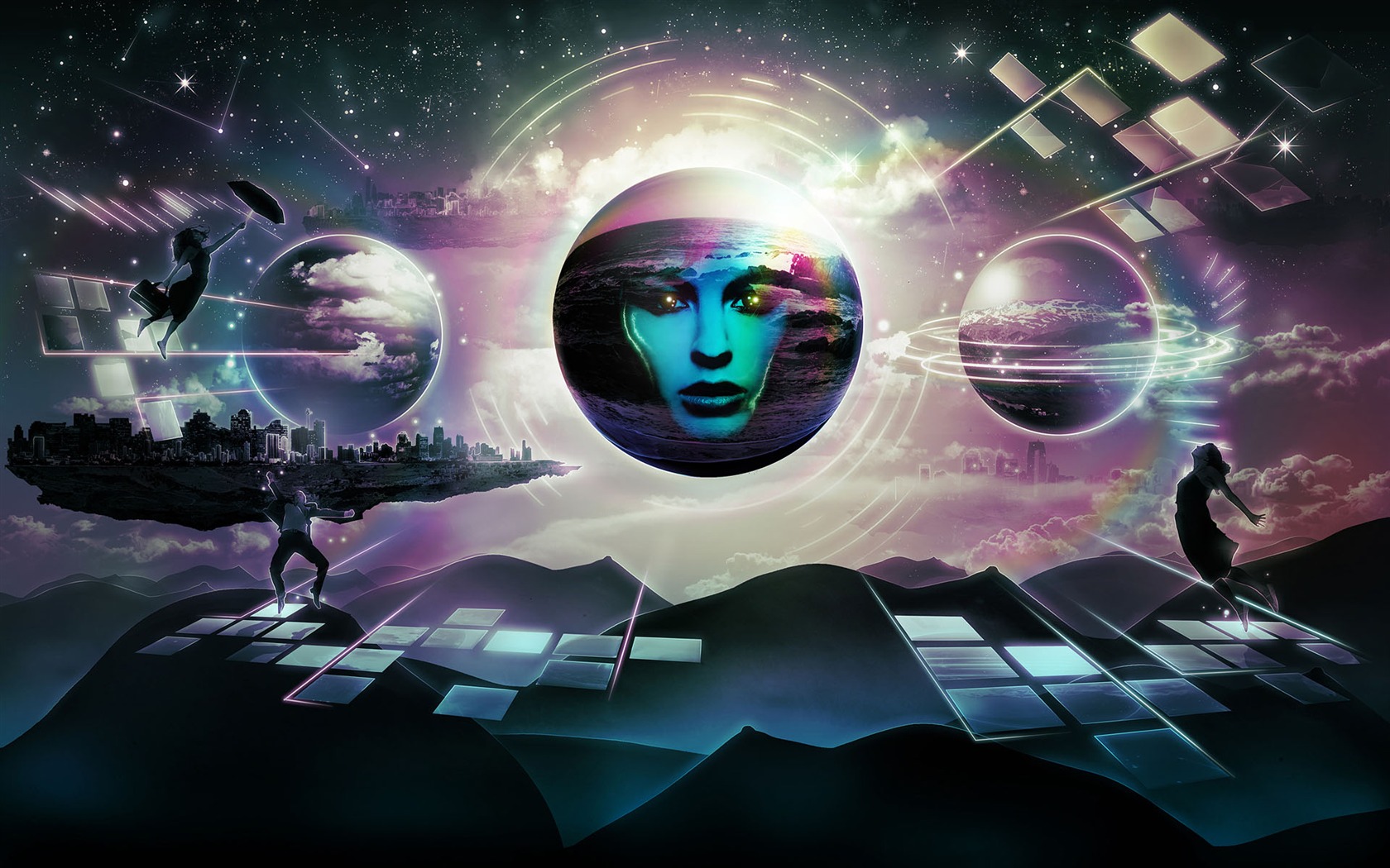 New Creative Design Wallpaper #22 - 1680x1050