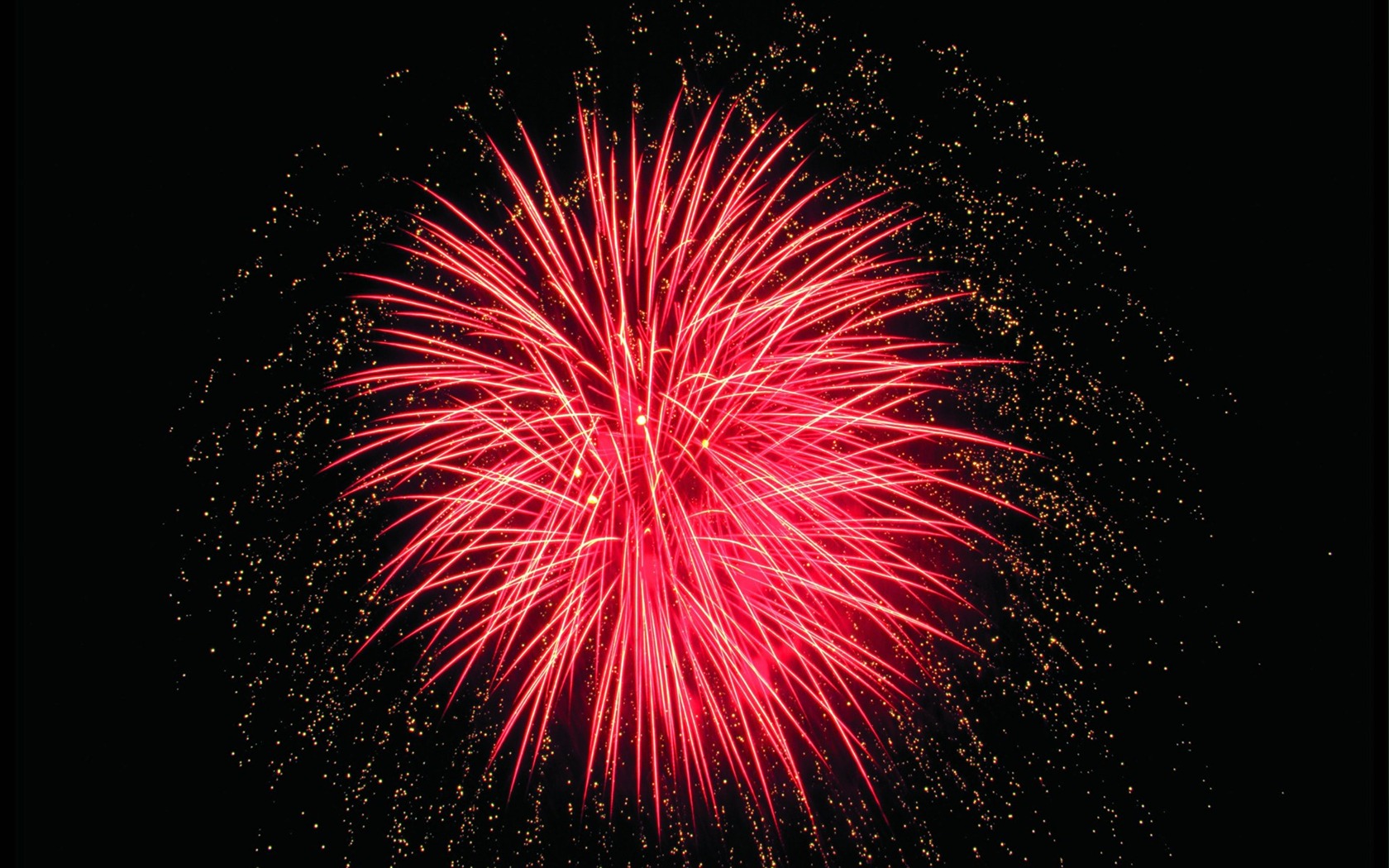 Festival fireworks display wallpaper #28 - 1680x1050