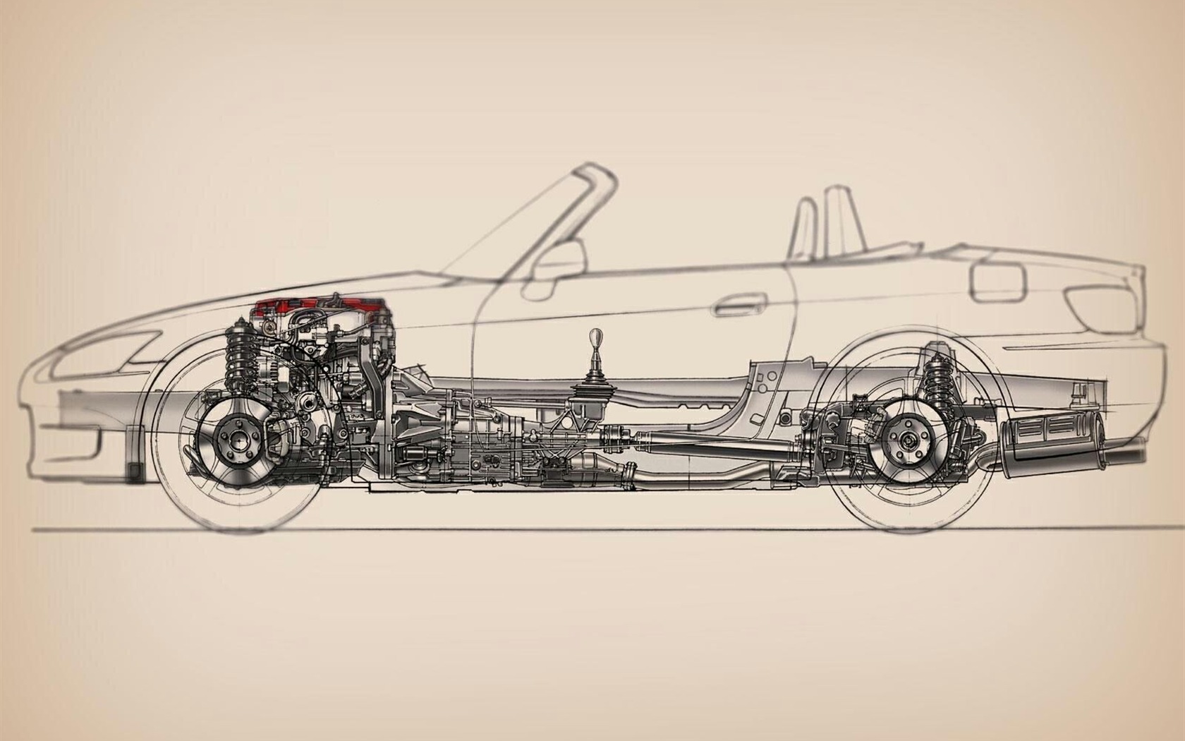 Honda S2000 auta na plochu #19 - 1680x1050