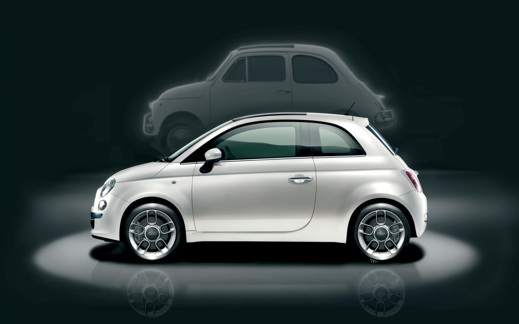 菲亚特 Fiat 500 壁纸9 - 1680x1050