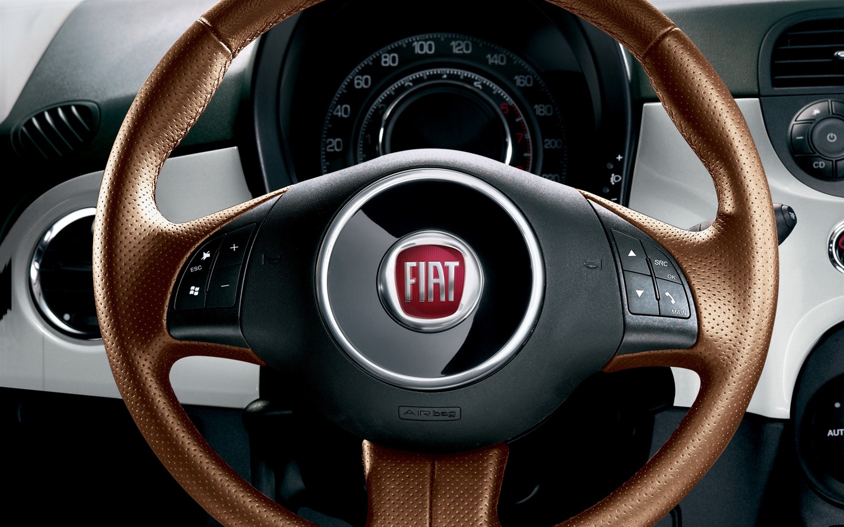 Fiat 500 tapet #18 - 1680x1050